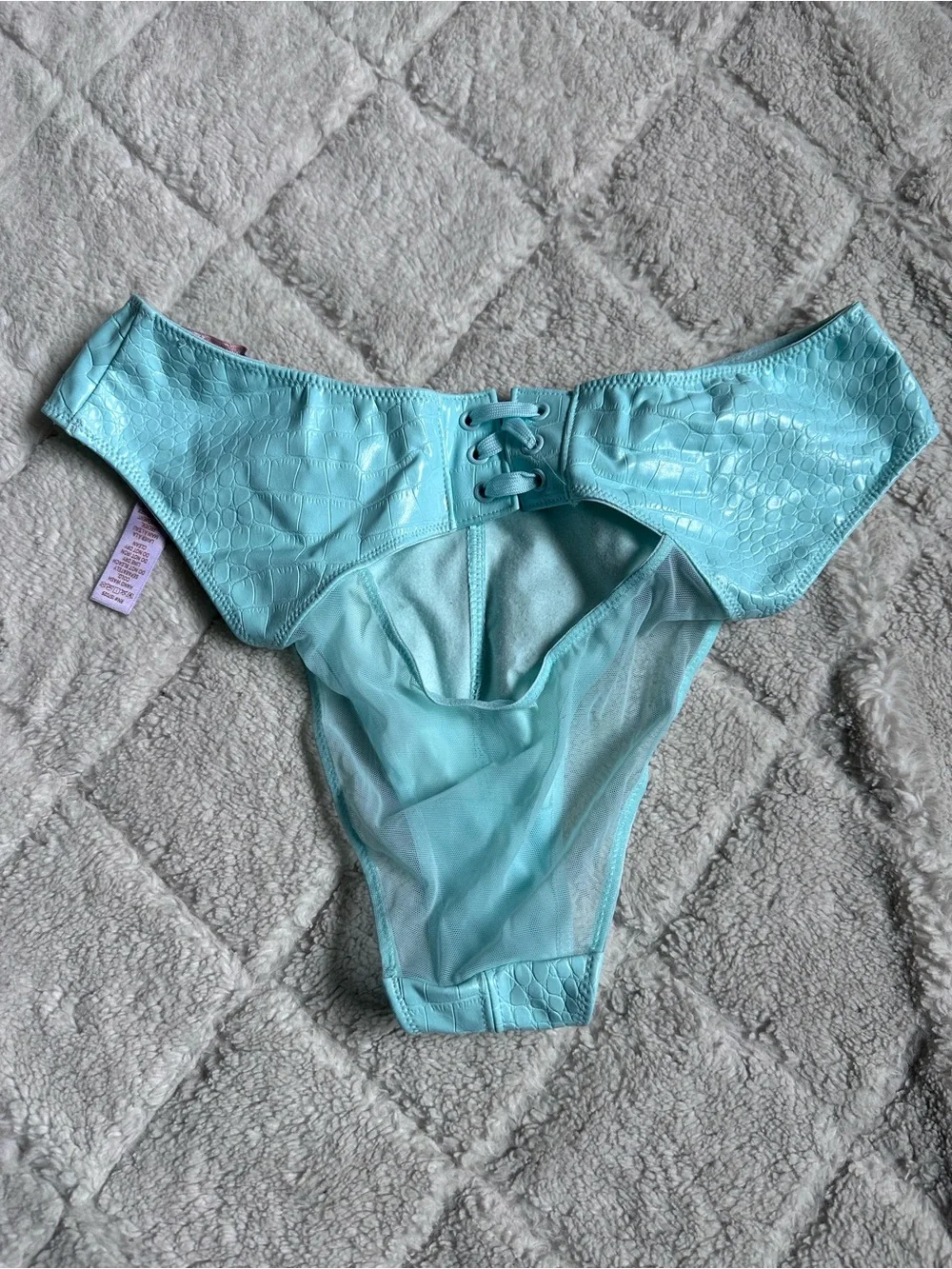 Savage X Fenty | Blue Light Queen of the Galaxy Cheeky Panties | Size Medium